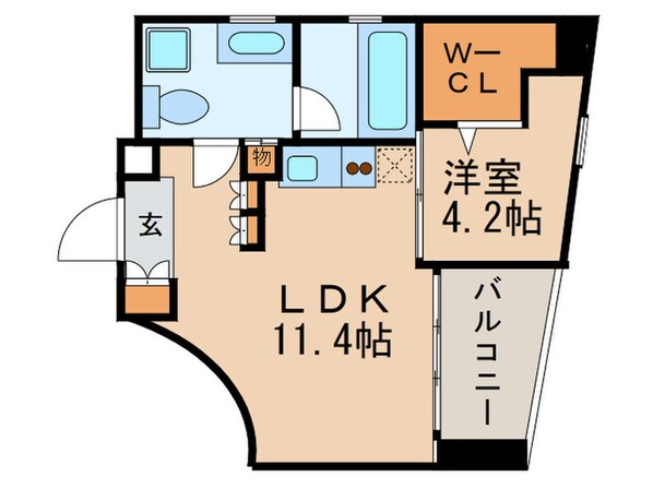 シャトーアンドホテル名駅南Ⅱの物件間取画像